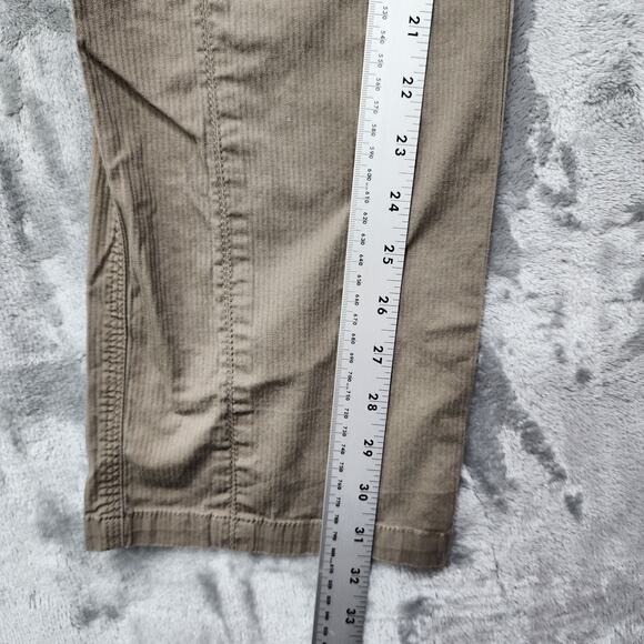 Tribal Pants Womens 10 Brown Mid Rise Straight Leg Stretch Cotton Preppy Casual - Picture 11 of 13